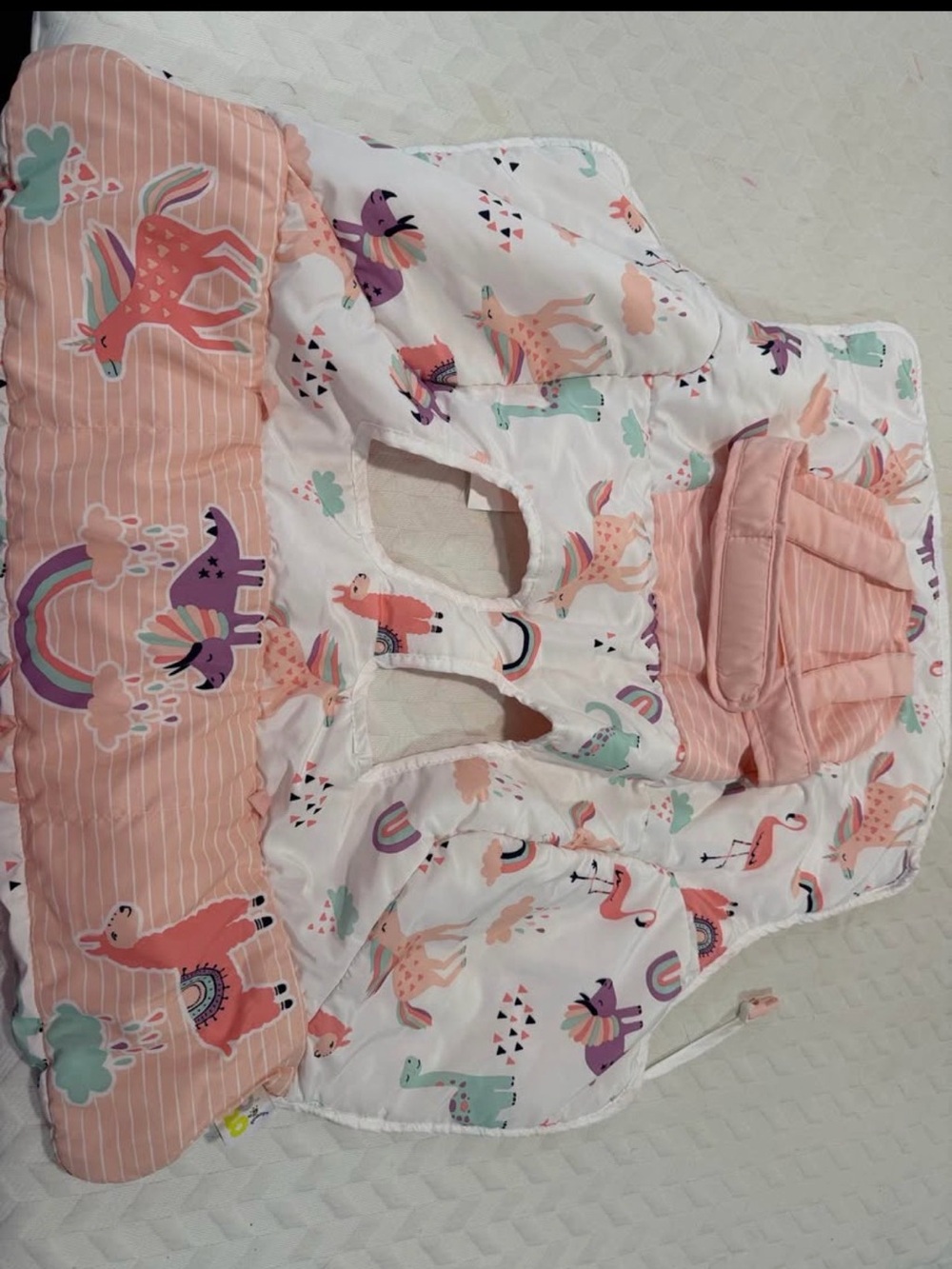 Unicorn & Rainbow Baby cart Seat Cover